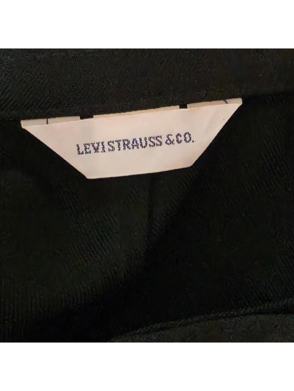 Levi's vintage 1985 black straight leg pants